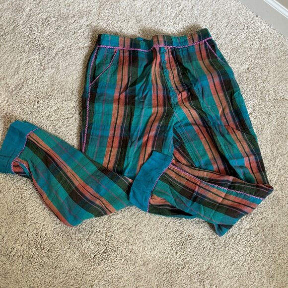 Sundance pajama Set - teal toboggan trails - Medium - $156 - Picture 5 of 13